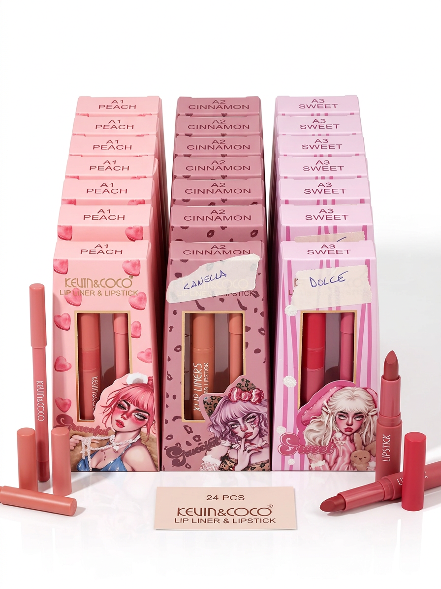 Kevin & Coco Lip Liner & Lipstick
